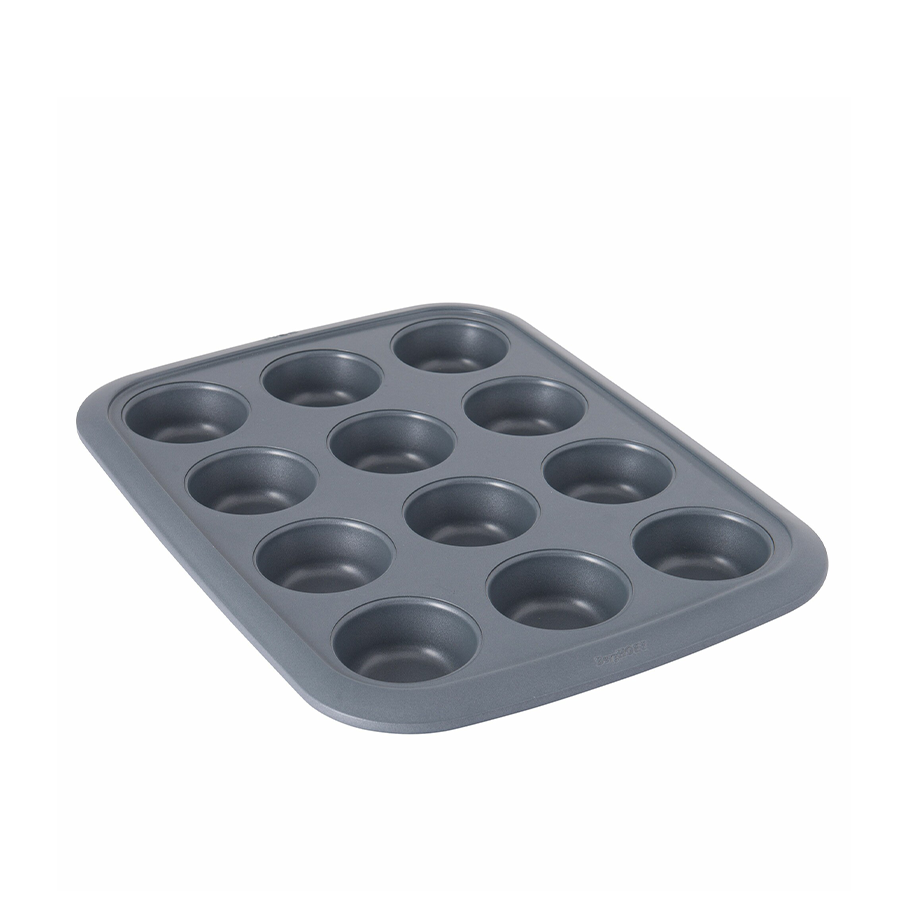 Berghoff gemma a forma di cupcake con 12 tazze grigie 38x28,5x3cm
