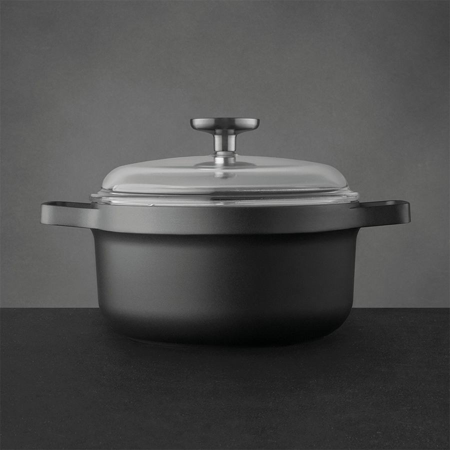 Olla Berghoff gem con tapa negra ø20cm