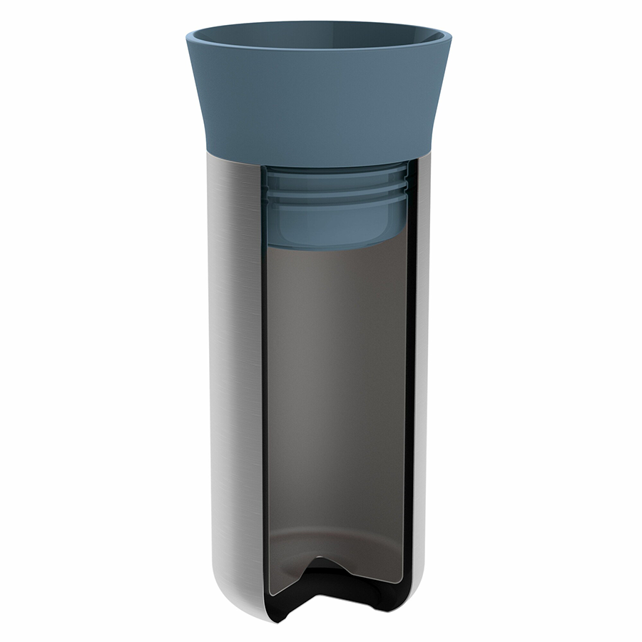 Berghoff Leo tazza termica blu 0,33l