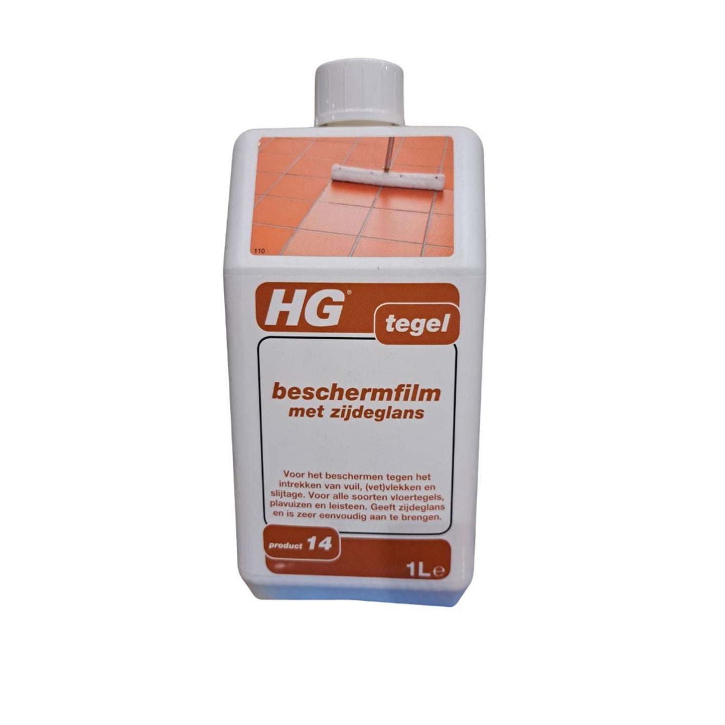 Pellicola protettiva per piastrelle Hg con lucentezza satinata 1l