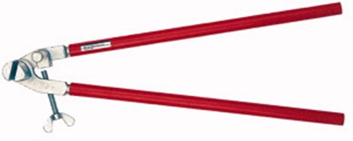 Alicates para doblar soportes de canalones Bessey | l.680 mm ranura-w.10 mm peso 3,15 kg | cabeza de hierro templado | para canalones de hasta 40x6 mm | 1 pieza - d396 - d396