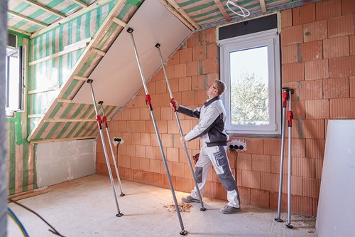 Soporte de techo Bessey | 250cm | con mango de bomba - ste250