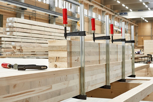 Morsetto Bessey per carichi pesanti con staffe in fusione tkpn 1500 120 - tkpn150be