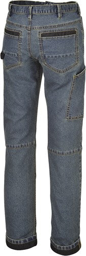 Beta work jeans da lavoro in cotone denim stretch vestibilità slim 7526 xs - 075260046