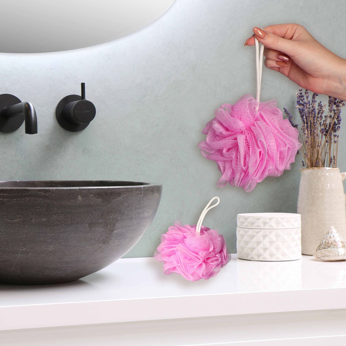 B F Flowers da bagno BAGNO FUN FLOWER BADFOWER 50GR ROSA
