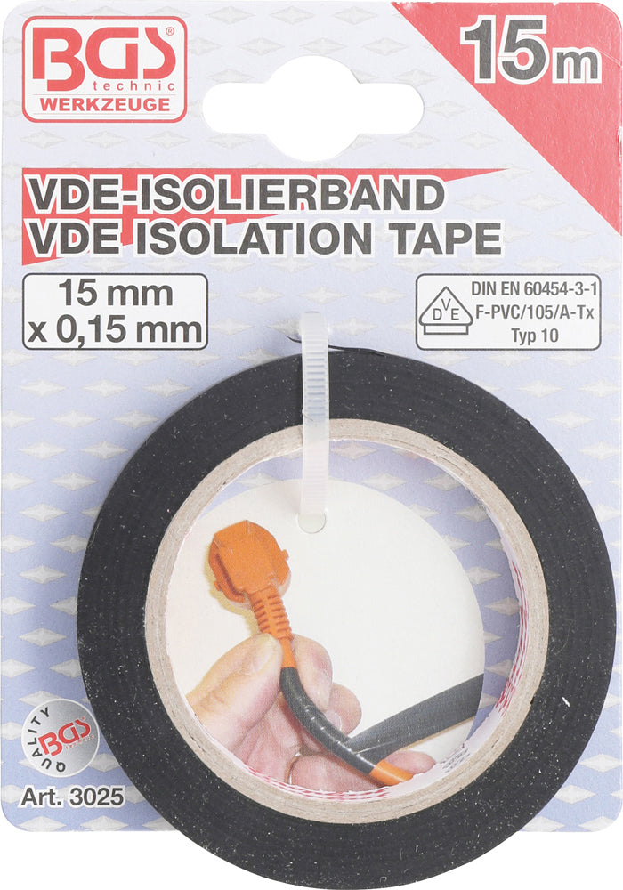 Nastro isolante Bgs technic coroplast (15m)