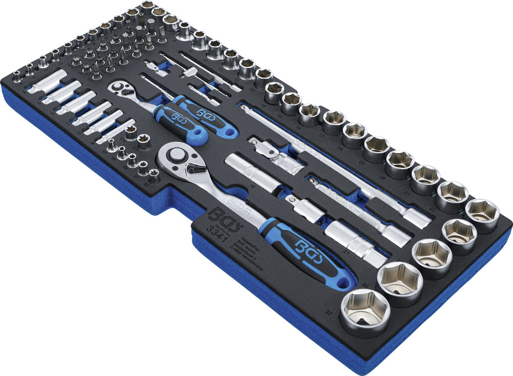 Maleta de herramientas metalica bgs technic con 143 herramientas