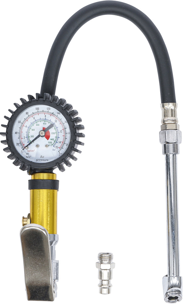 Bgs technic kraftmann - inflador de neumáticos de aire comprimido (0-15 bar)