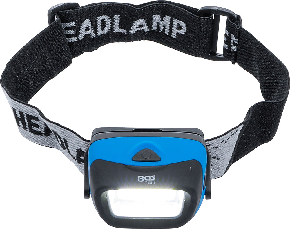 Linterna frontal led cob técnica bgs