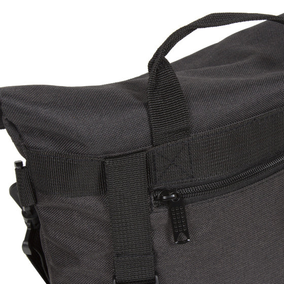 Borsa per manubrio gocce di bici con spalline nylon 6l nero