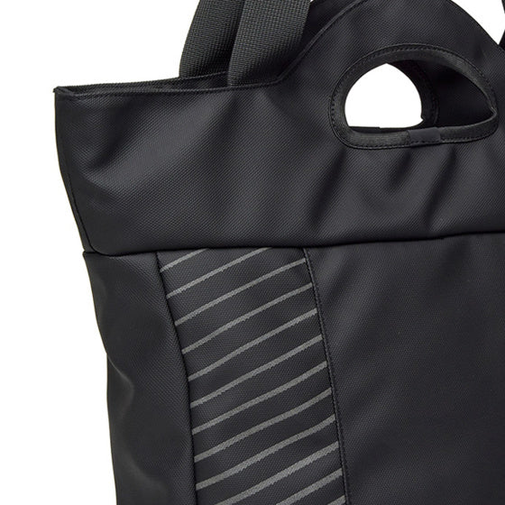 Bike gravel waterafstotende shopper fietstas 12l zwart