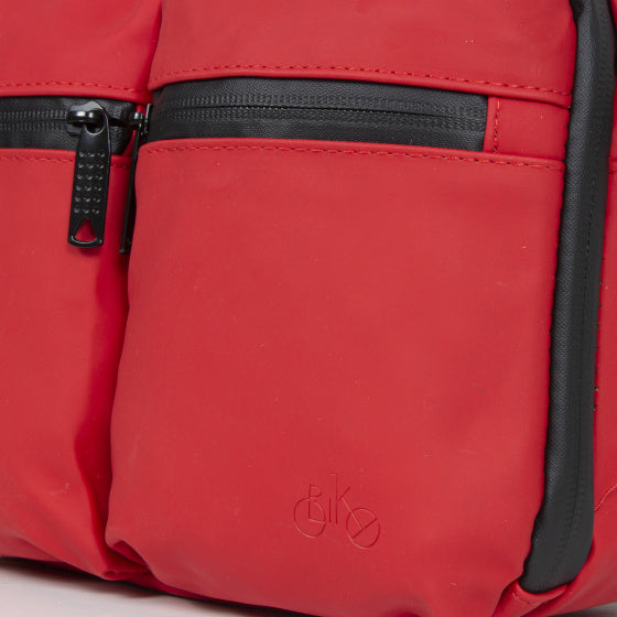 Bike Water -Repelente Manejo con correa para el hombro 3l rojo