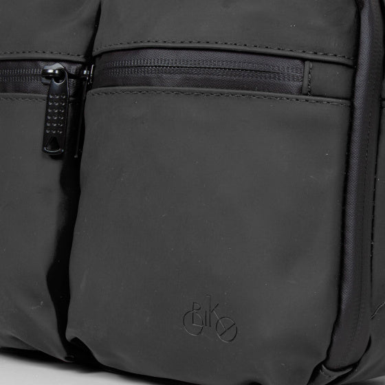 Bike Water -Repelent Manillar Bags con correa para el hombro 3L Negro