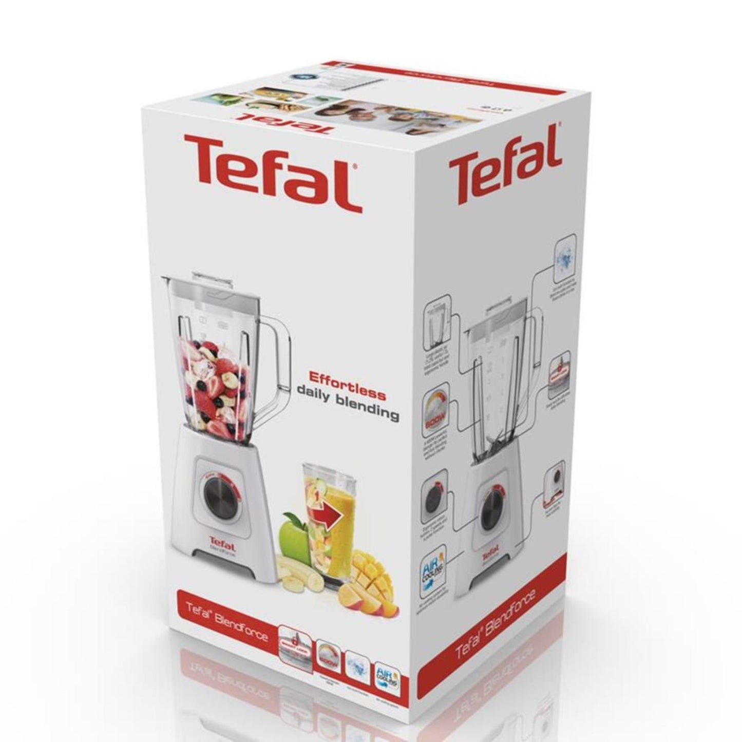 Tefal Blender Blendforce II Plástico blanco