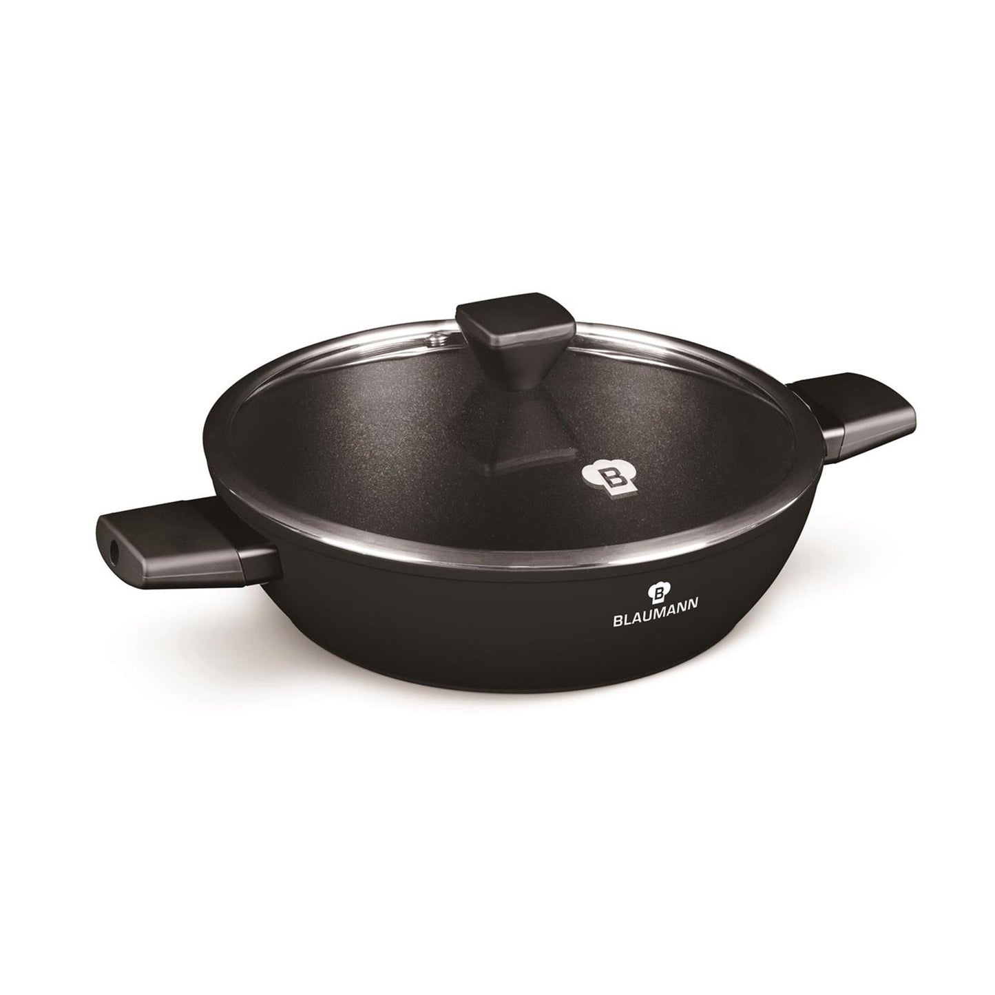 Sartén Blaumann negro plata ø28cm
