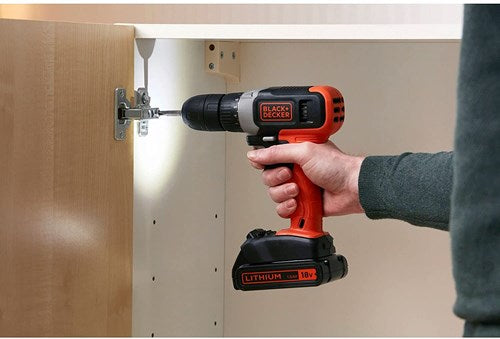 Black+decker bcd001c1 | Trapano avvitatore 18v 1,5ah - bcd001c1-qw
