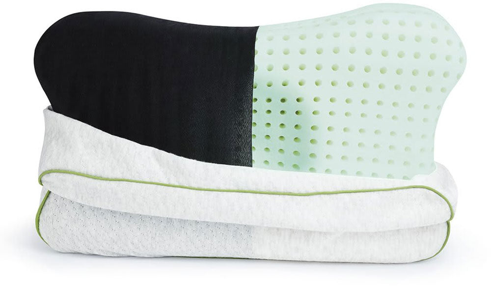 Almohada enrollable negra