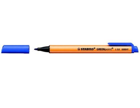 Stabilito Fineliner GreenPoint Blauw