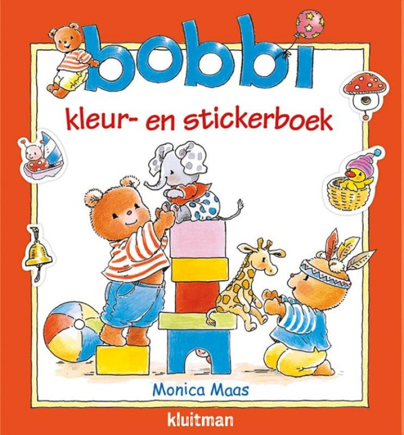 Editore Kluitman Bobbi Colours Stickerboek