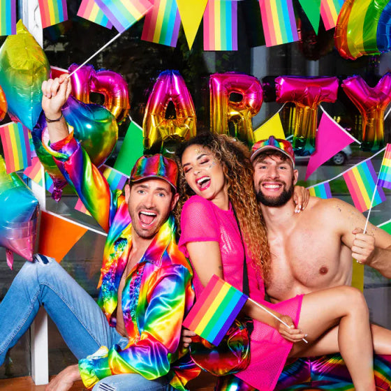 Boland St. Party Shirt Rainbow Times XL