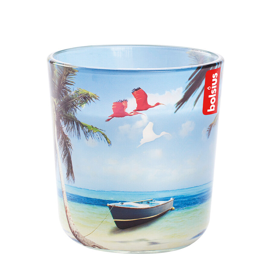 Bolsius vaso perfumado playa caribeña 97 91mm