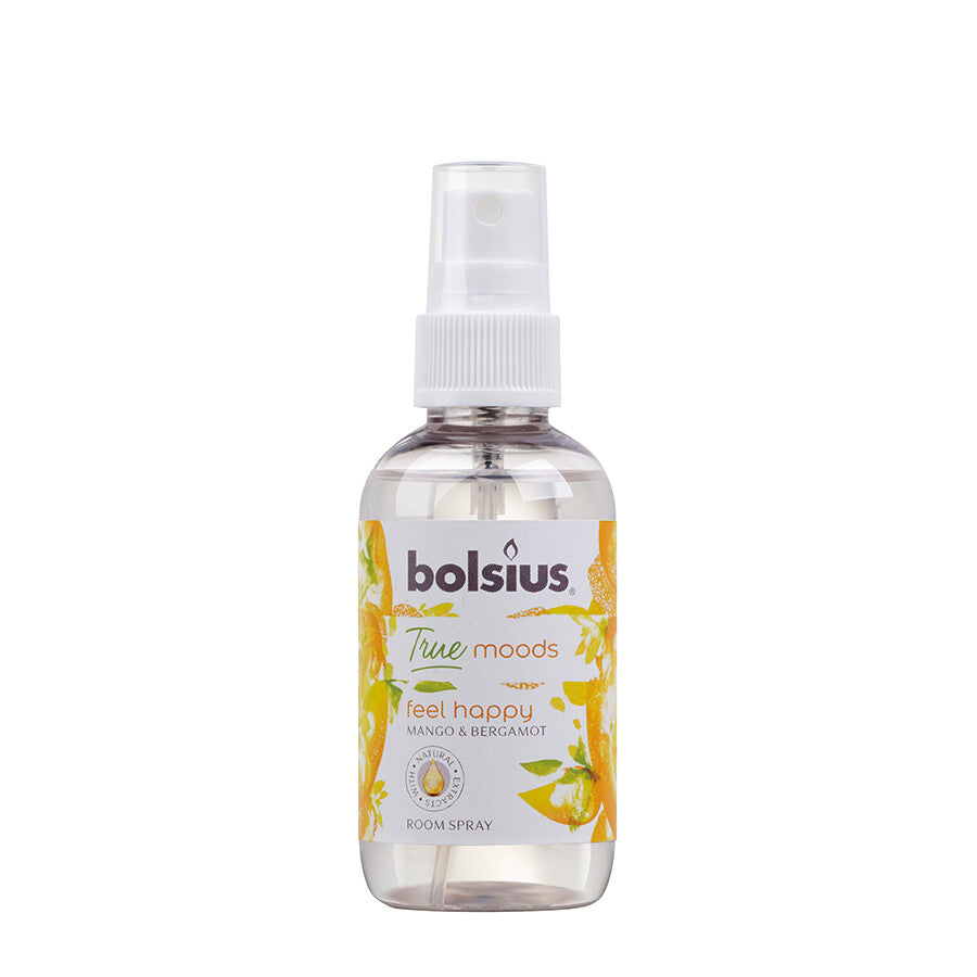 Bolsius spray per ambienti True Moods Feel Happy 75 ml