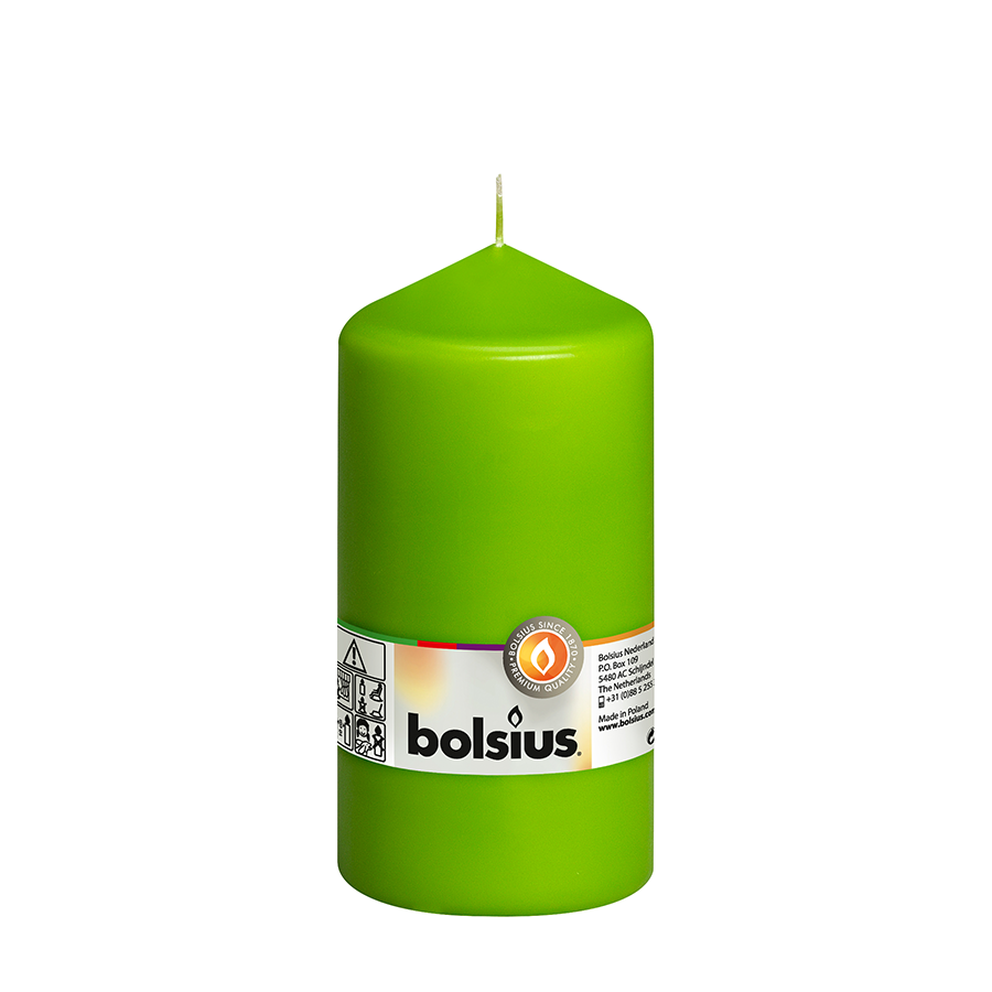 Vela pilar Bolsius lima 150 78mm