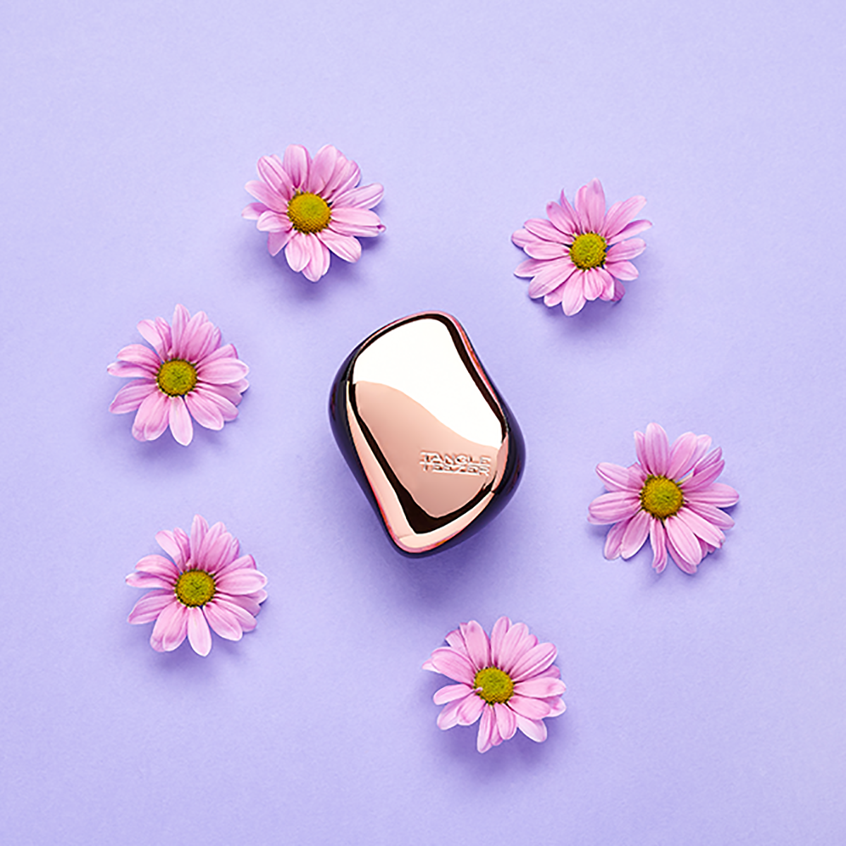 Groviglio teezer groviglio con teezer compatto spazzola per capelli oro rosa