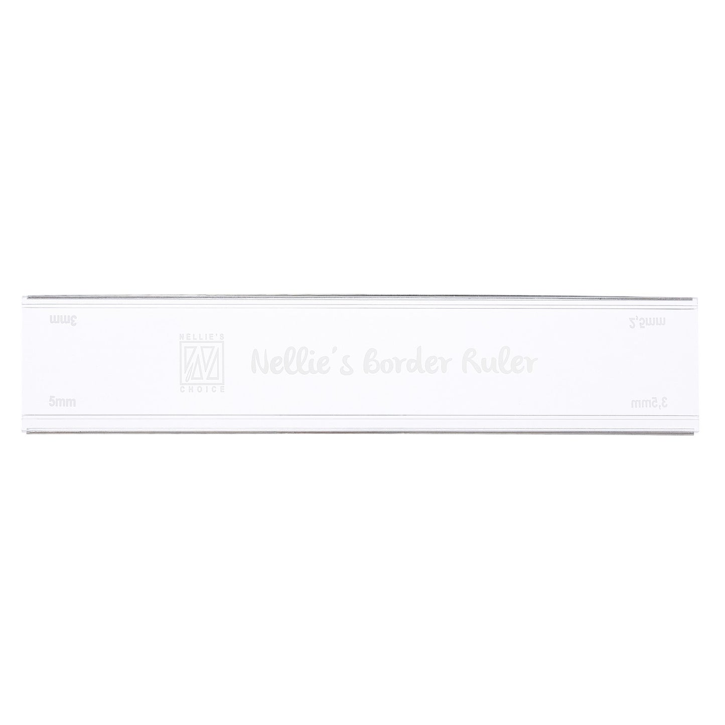 La scelta di Nellie • righello speciale per bordi di Nellie 20 cm
