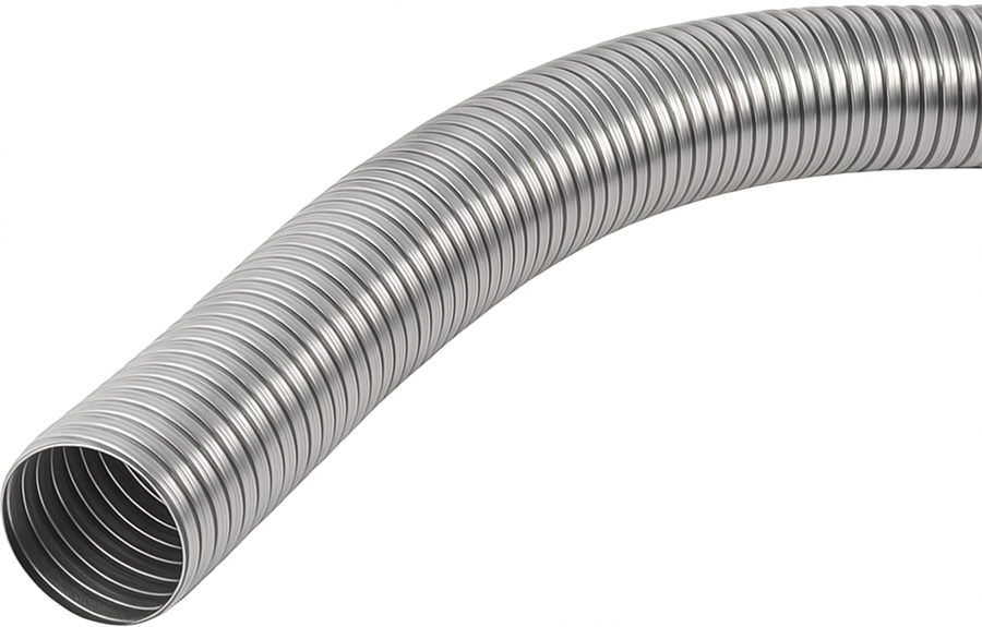 Tubo de escape Bosal flexible de 57 mm, longitud de 2 metros.