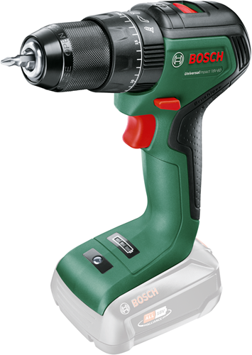 Bosch groen bosch universalimpact 18v-60 accuklopboorschroevendraaier - zonder 18v accu en oplader