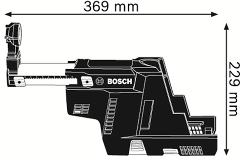 Aspirazione polveri Bosch gde18v-16