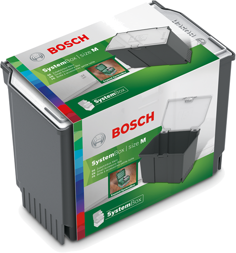 Maleta de herramientas mediana Bosch systembox verde - 1600a01sr4
