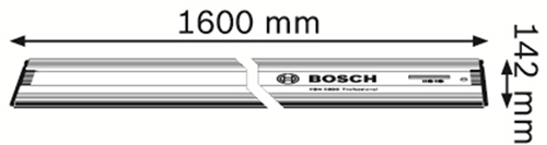 Accessori Bosch guide guida righello fsn 1600 bosch 1600 mm - 1600z0000f