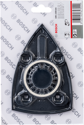 Accessori Bosch piastra di levigatura orbitale delta per specifiche multilevigatrici Bosch GSS - 2608601448