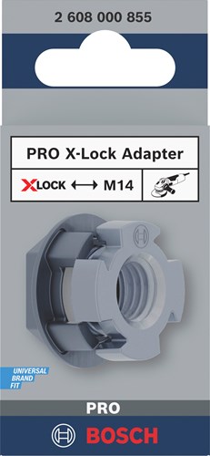 Adaptador de accesorios Bosch x-lock a m14 - 2608000855