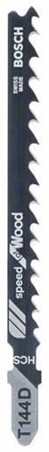Accessori Bosch lama per seghetto alternativo t 144 d speed per legno 3pz - 2608630560