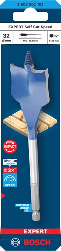 Accesorios Bosch taladro de velocidad experto velocidad de corte automático | eje hexagonal | 32 x 152 mm - 2608902102
