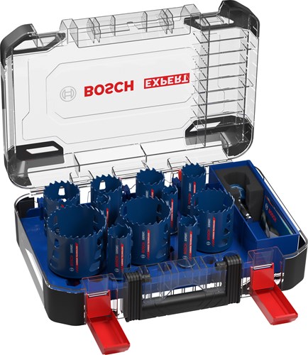 Bosch Gatzaw Toughmaterial-set, Ø 20-76mm, 14 pezzi