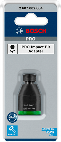 Adattatore per punte a impatto Bosch Accessories Pro | 12-2607002884