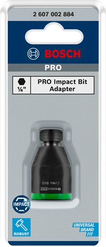 Adattatore per punte a impatto Bosch Accessories Pro | 12-2607002884