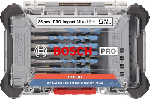 Set misto accessori Bosch Pro Act | 35 pezzi - 2608521u82