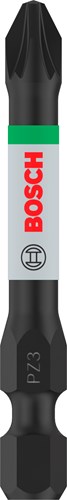 Punta per avvitatore a percussione Bosch Accessories Pro Pozidriv | pz3 | 55 mm | 2 pezzi - 2608522545