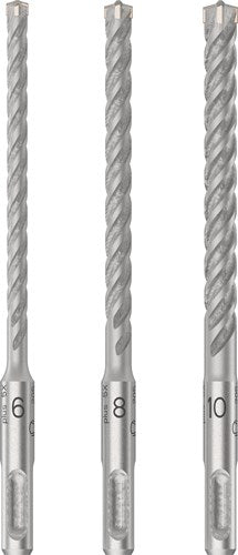 Set di punte per trapano a percussione Bosch Accessories Pro SDS Plus-5X | 6810mm| 3 pezzi - 2608833912