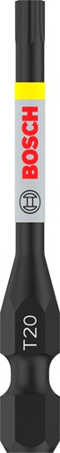 Accesorios Bosch pro punta de destornillador de impacto torx | t20 | 55 mm | 2 piezas - 2608522530