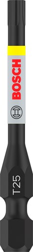 Accesorios Bosch pro punta de destornillador de impacto torx | t25 | 55 mm | 2 piezas - 2608522531