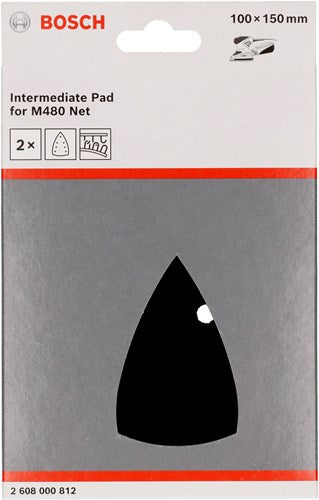 Accesorios Bosch camino intermedio, 100x150mm, 2x - 2608000812