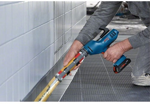 Pistola per silicone Bosch gcg 18v-310 a batteria blu per cartucce da 310 ml | senza batterie e caricabatterie - 06019c4100