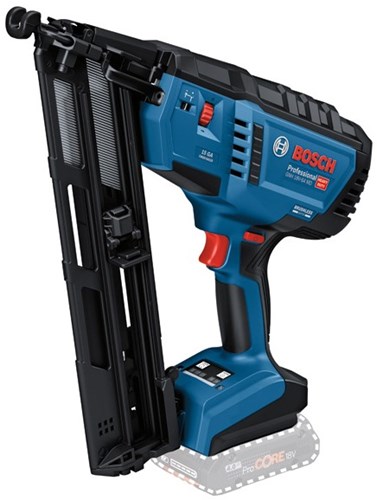 Bosch blu Bosch Professional GNH 18V-64 MD Graffatrice di finitura a batteria 15GA 18V Corpo base in L-Boxx - 0601482201