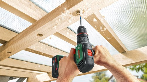 Trapano avvitatore a batteria Bosch Green Advanceddrill 18v-80 Quicksnap | senza batteria e caricabatteria - 06039e2000